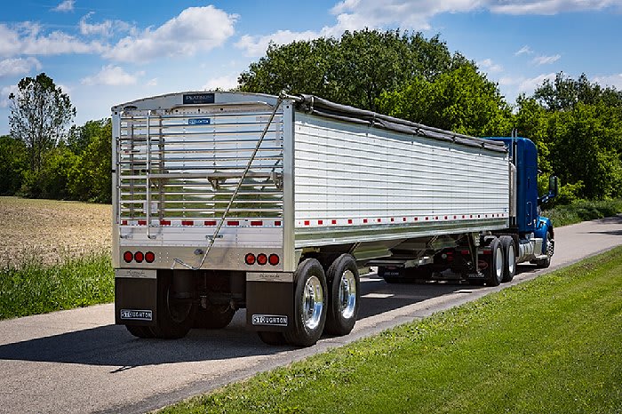 Stoughton Launches Platinum Series Grain Trailer