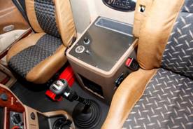 Mack Enhances Granite, Titan Interiors