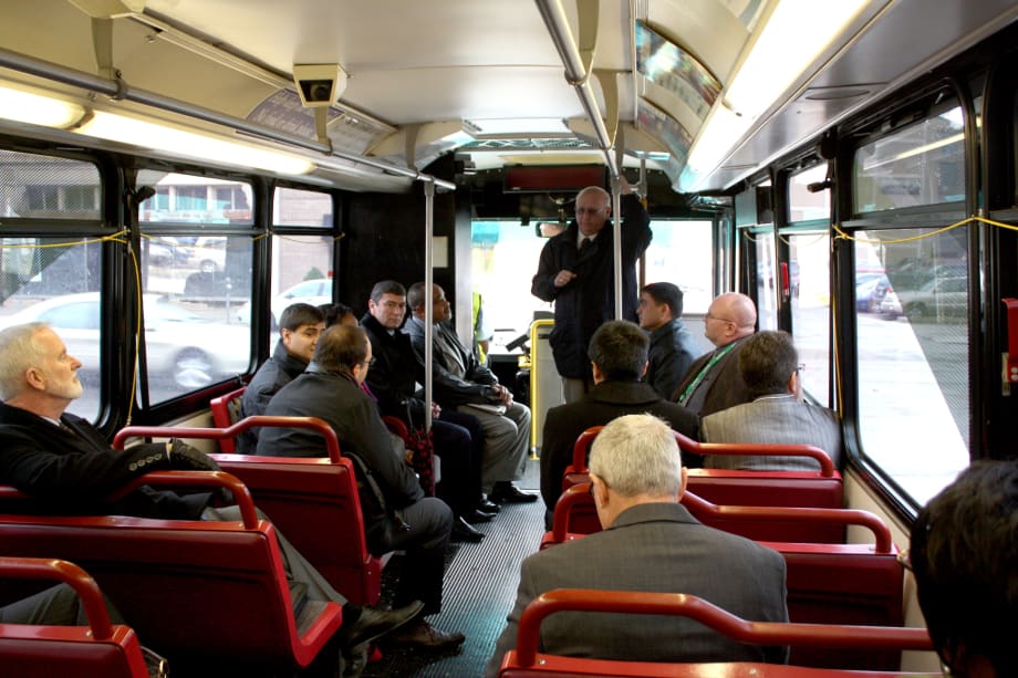 Greater Dayton RTA hosts transportation officials from Turkmenistan