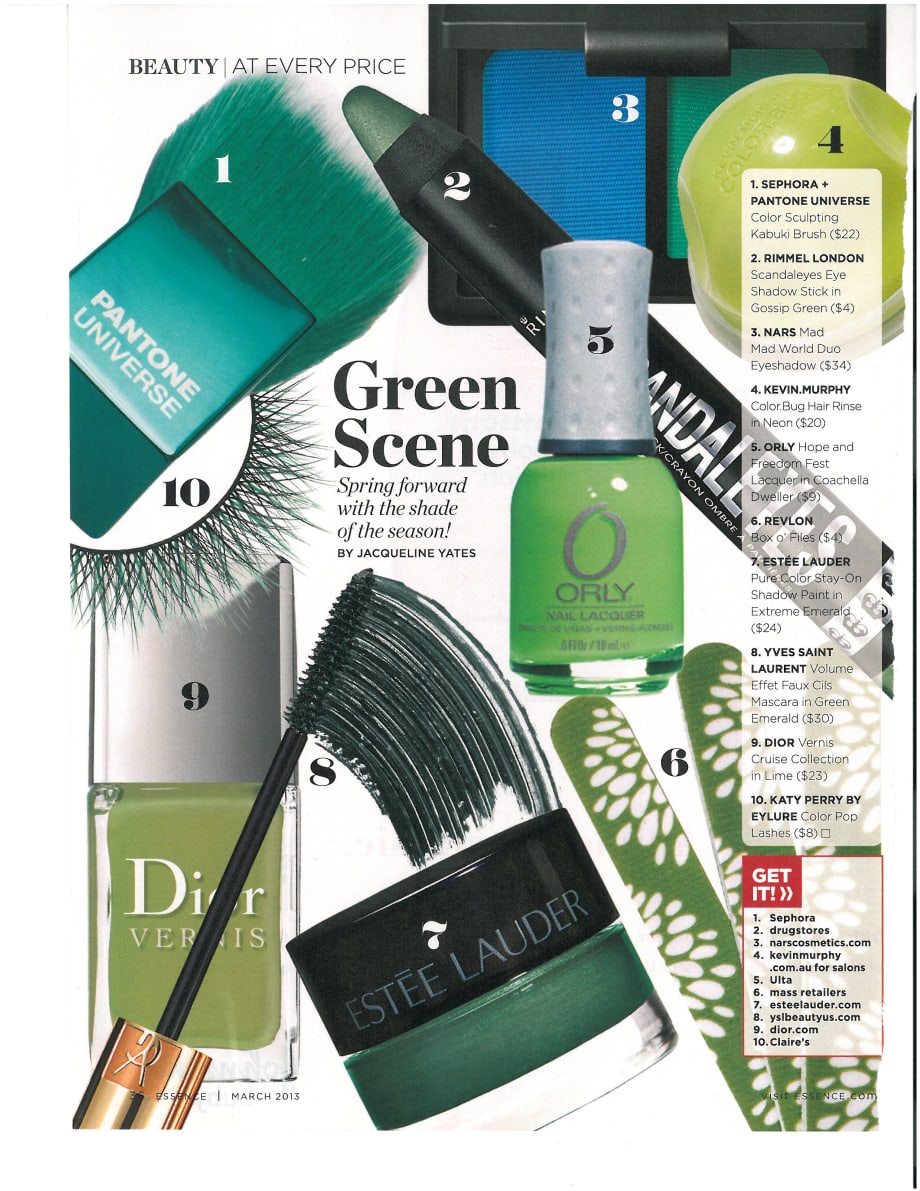 Shade it Green for Spring
