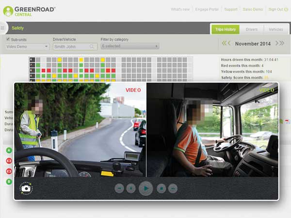 GreenRoad Introduces In-Vehicle Video Solution