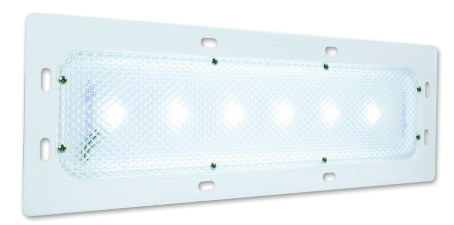 61291 LED WhiteLight Recessed-Mount Dome Lamp