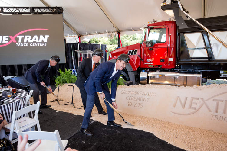 Nextran Building NGV Truck Repair Shop in Atlanta