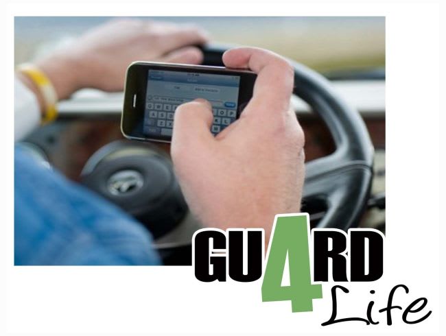 Distracted driving app