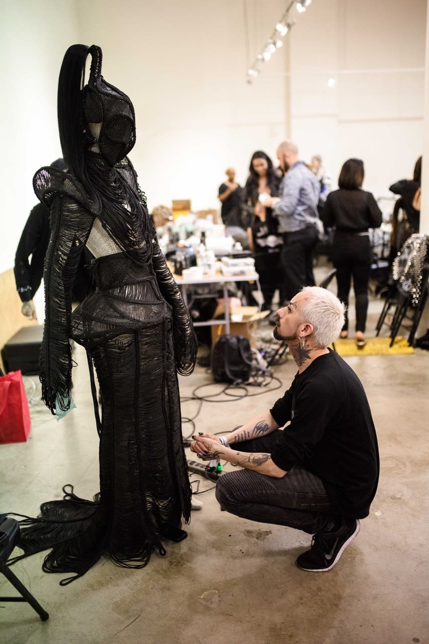One Artist's Boundary-Pushing Hairdressing Style