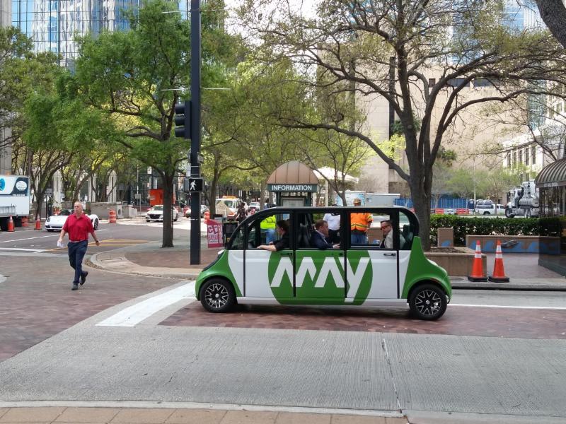 HART, May Mobility demo autonomous vehicle tech in downtown Tampa