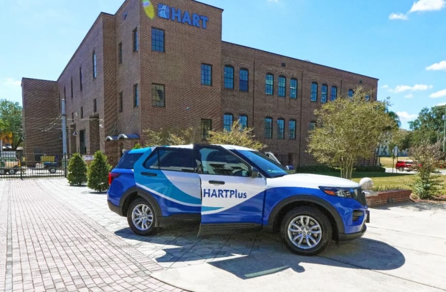 A next-generation HART paratransit SUV.