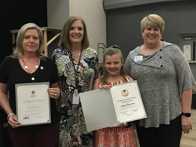 Georgia School Bus Driver, Student Honored by Red Cross