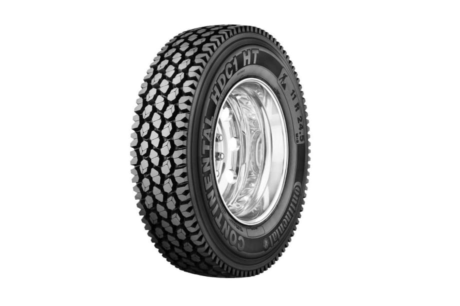 Drive Tire Has Traction for Severe Service