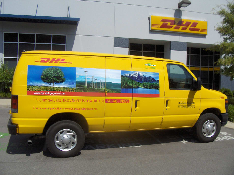 DHL Express Launches 100 Propane Autogas Vans for Pickup and Delivery Fleet