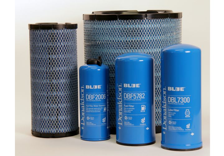 Donaldson Introduces Blue Filter Line