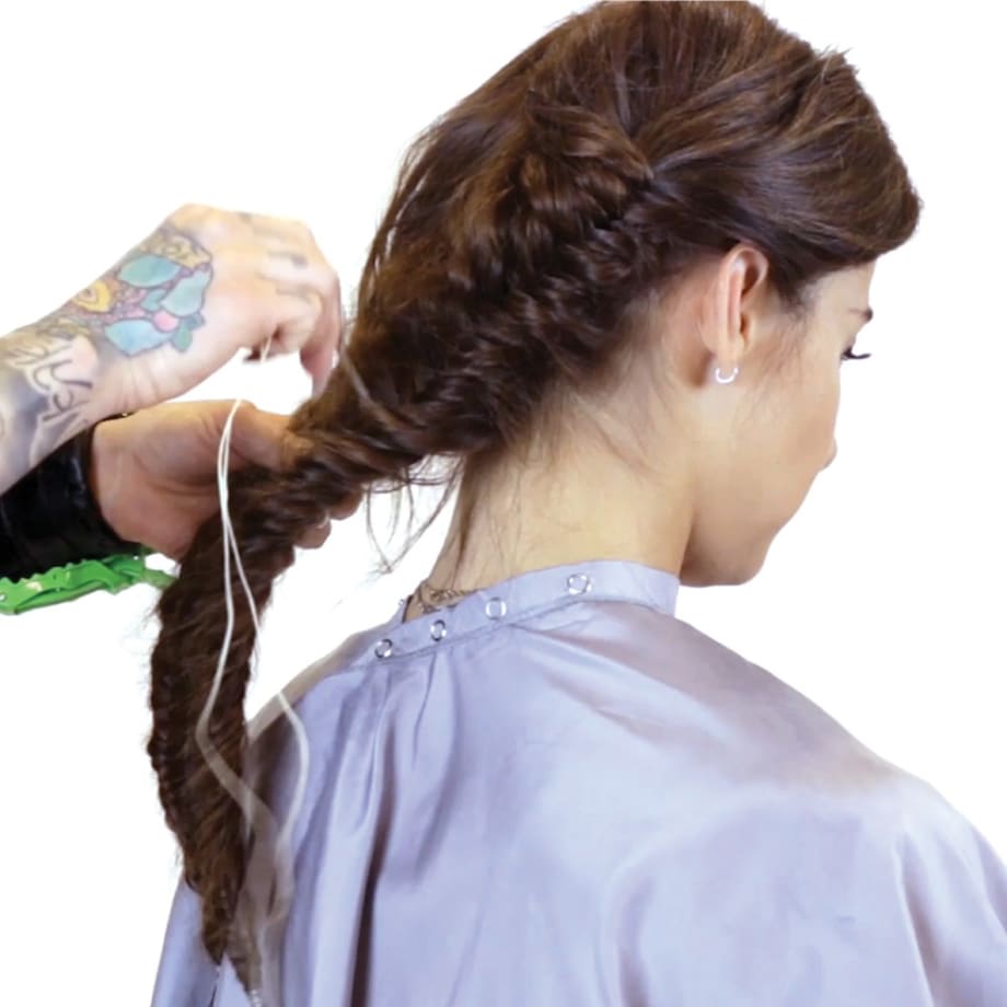 VIDEO: Convertible Milkmaid and Double Fishtail Braids