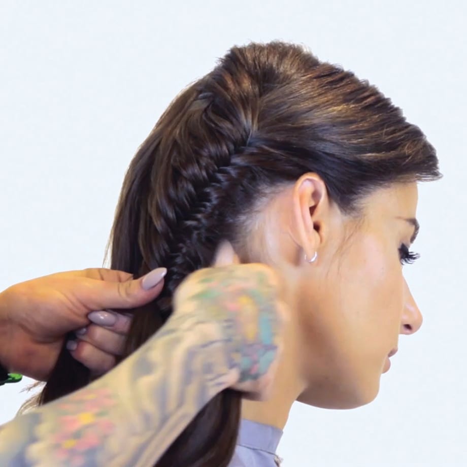 VIDEO: Convertible Milkmaid and Double Fishtail Braids