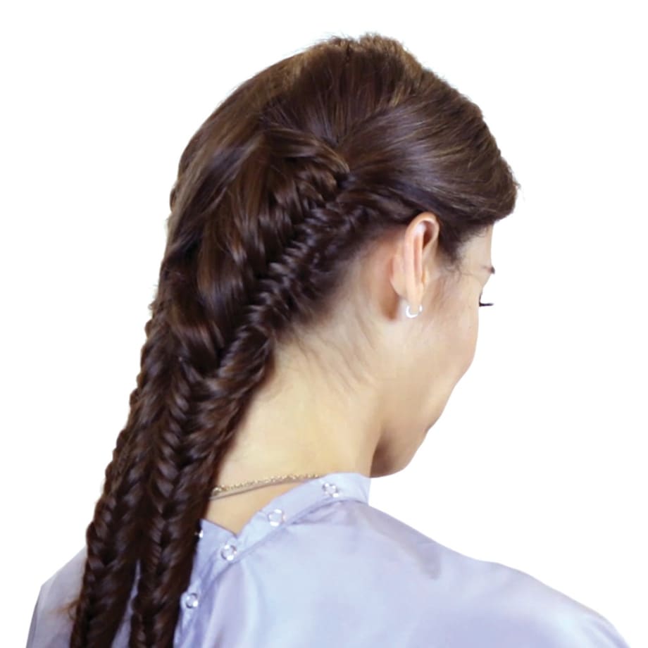VIDEO: Convertible Milkmaid and Double Fishtail Braids