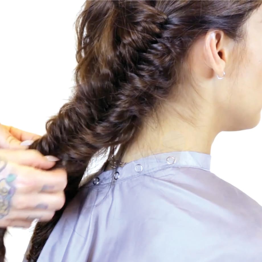 VIDEO: Convertible Milkmaid and Double Fishtail Braids
