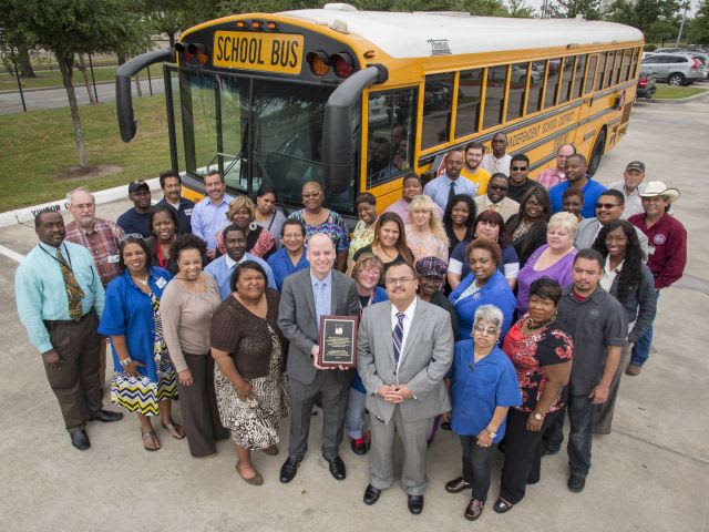 Texas district awarded for transportation performance