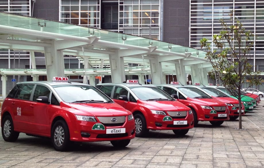 Hong Kong's Pure-Electric Taxis Go into Service