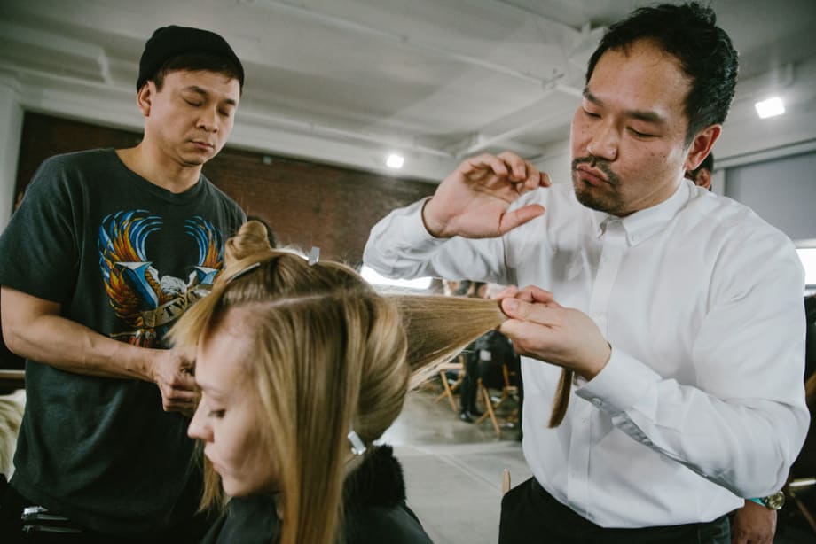 NYFW: Cool Hair By Kien Hoang at THE BLONDS