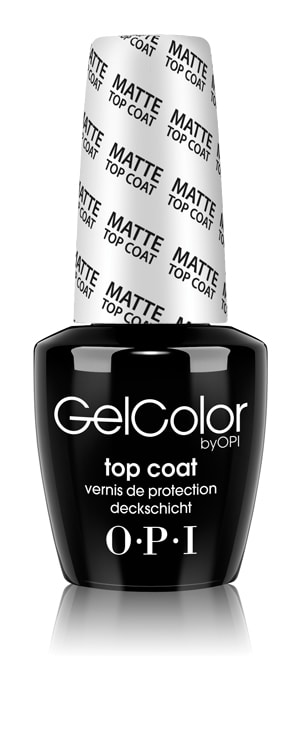 OPI's New GelColor Matte Top Coat
