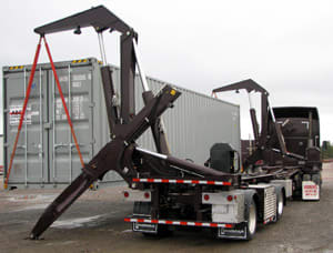 Hammar Lift's New Sidelifter System For Transporting Containers