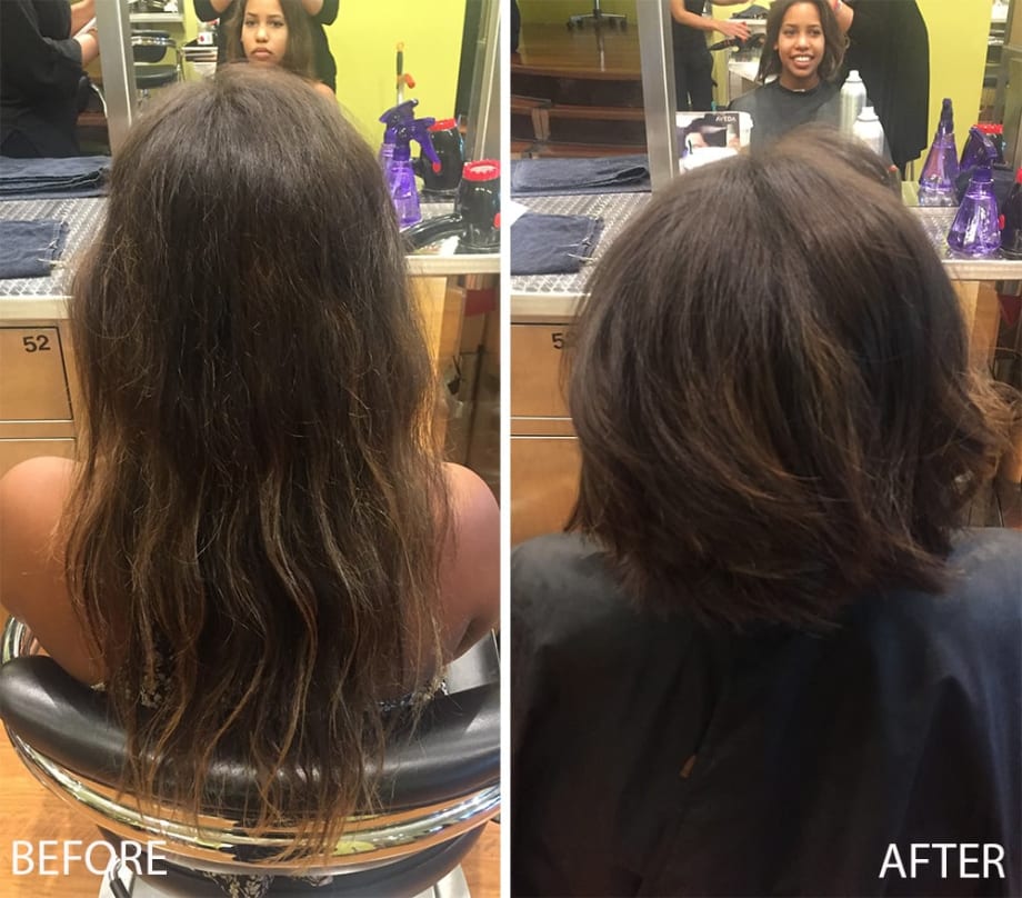 Hannah Barnette's Haircutting Journey