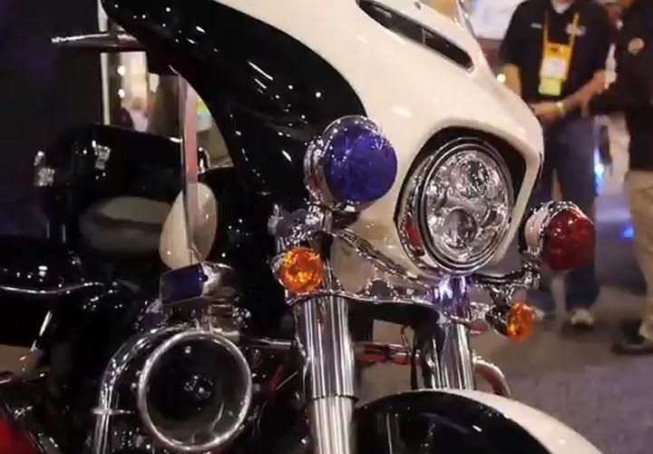 Harley-Davidson Unveils 2014 Police Electra Glide