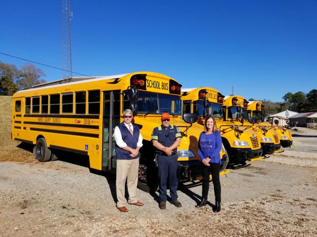 Georgia School District Receives 4 New Special-Needs School Buses
