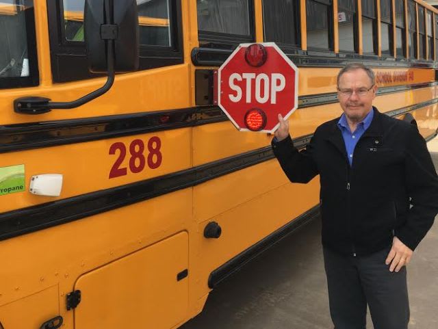 Logging Truck Pass-By Becomes Safety Lesson