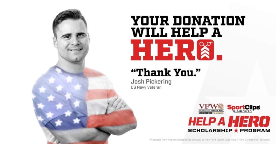 A Haircut at Sport Clips Can 'Help a Hero' Now Through Veterans Day
