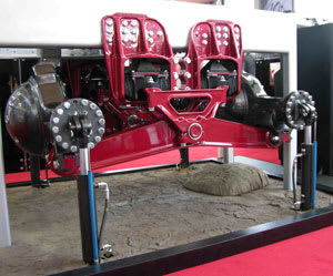Hendrickson's UltiMaax Suspension on Display at IAA