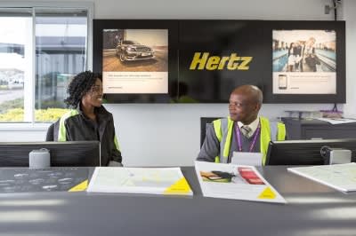 Students Gain Work Experience at Hertz London Heathrow