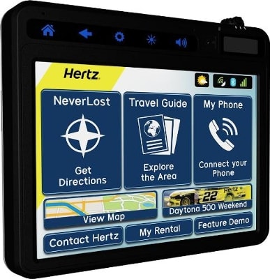 Hertz Updates NeverLost GPS System