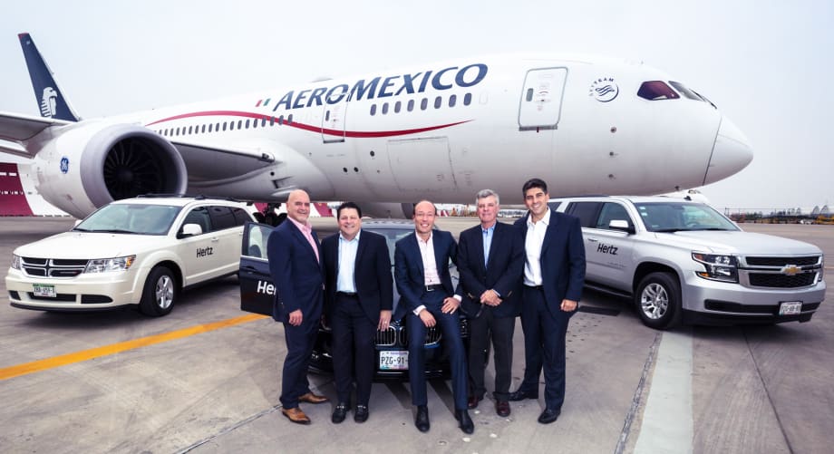 Hertz Partners With Aeroméxico Airlines