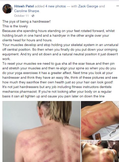 Viral Facebook Post Creates Awareness About Hairdresser Pain