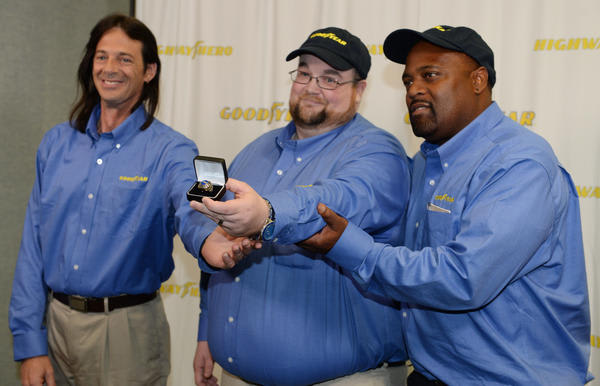 Goodyear Highway Hero Winner Pulled Motorist From a Burning Car