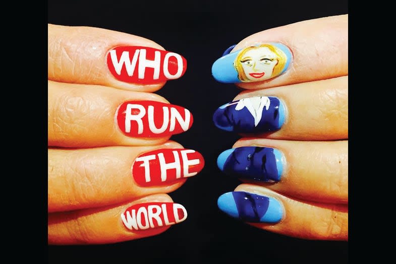 Election Nail Art: Hillary Clinton, Bernie Sanders, and Donald Trump Nails