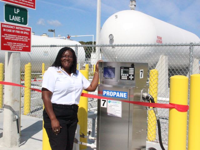 Florida District Launches New Propane Fueling Station