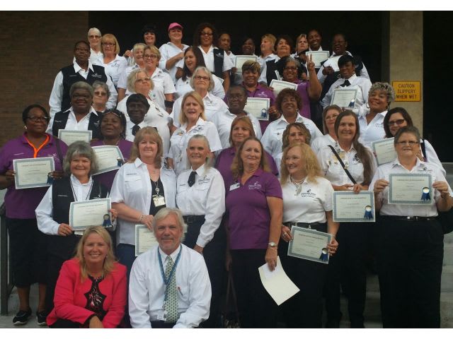 Florida district honors veteran school bus drivers
