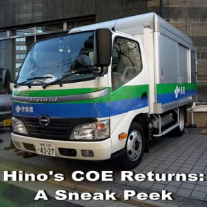 Hino Offers Sneak Peek of New Class 4/5 Diesel and Hybrid COE
