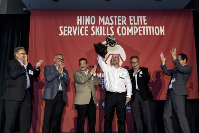 Texas Technician Wins Hino's Skills Competition