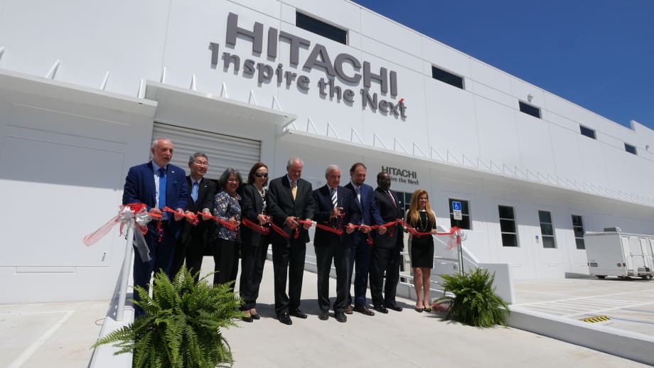 Hitachi Rail USA opens Miami manufacturing facility