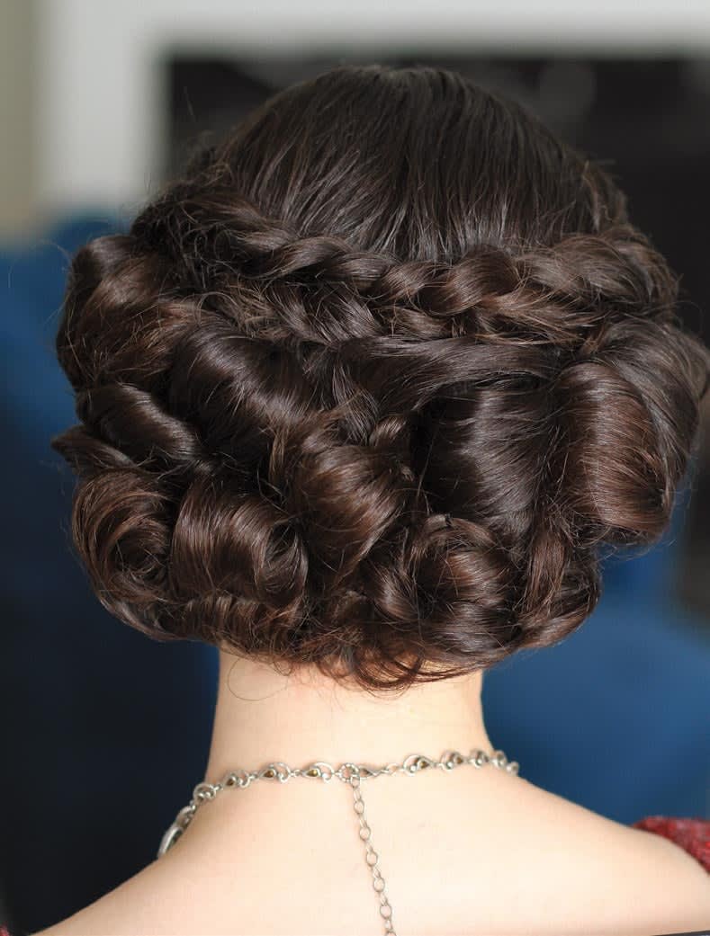 Retro Holiday Upstyle by Beauty & Pin-ups