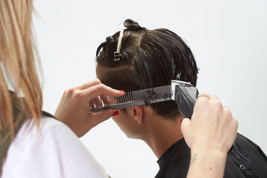 Elegant Edge: Clipper Cut Women