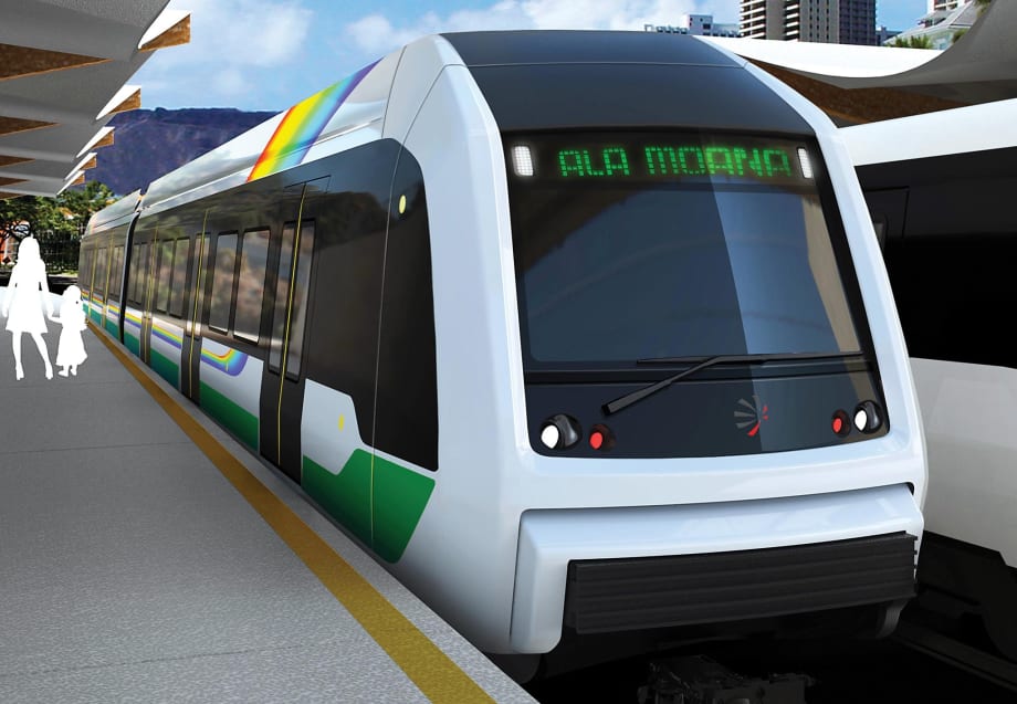 Honolulu performs first railcar test on track