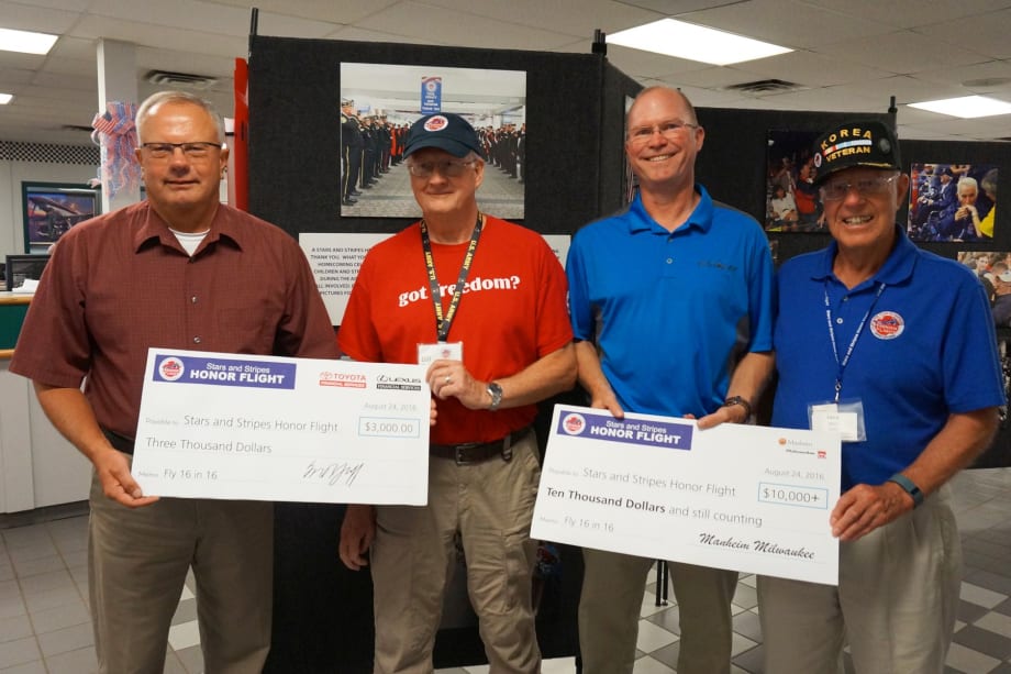 Manheim Raises $16K for Veterans