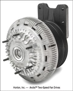 Horton Unveils New Arctis Two-Speed Fan Drives