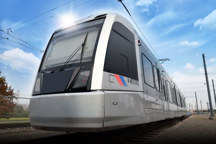 Houston Metro adds 6 light railcars