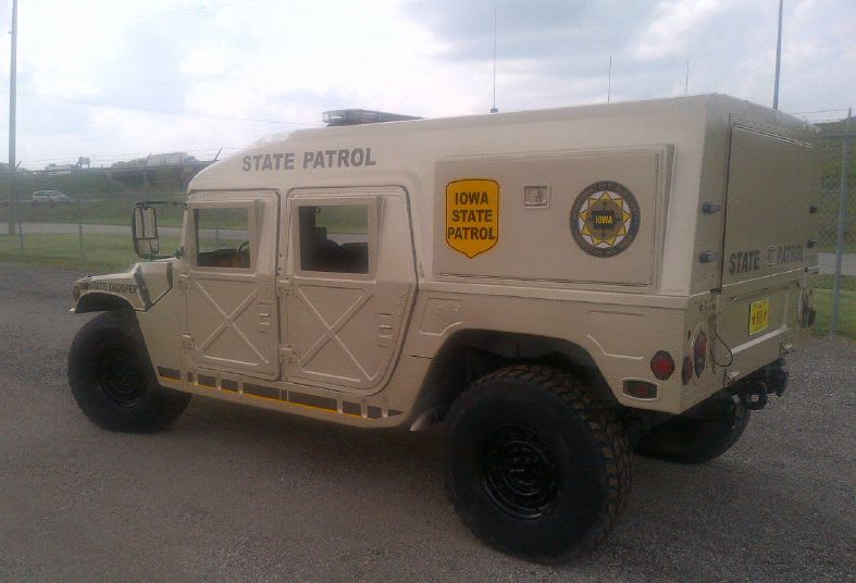 Iowa Dept. of Public Safety Adds 8 Humvees to Fleet