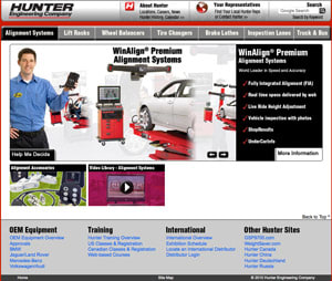 Hunter Redesigns Company Website