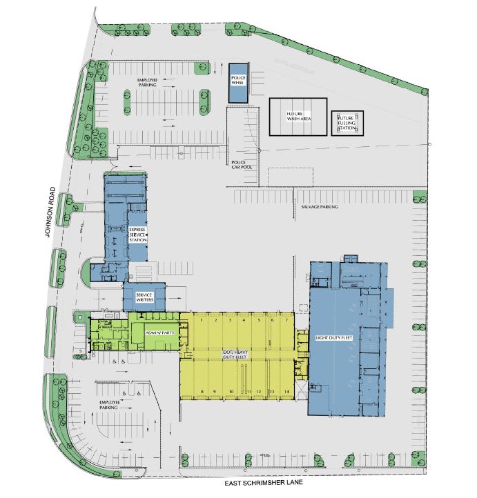 City of Huntsville Receives $3.3M DOT Grant for Heavy Fleet Services Building Expansion